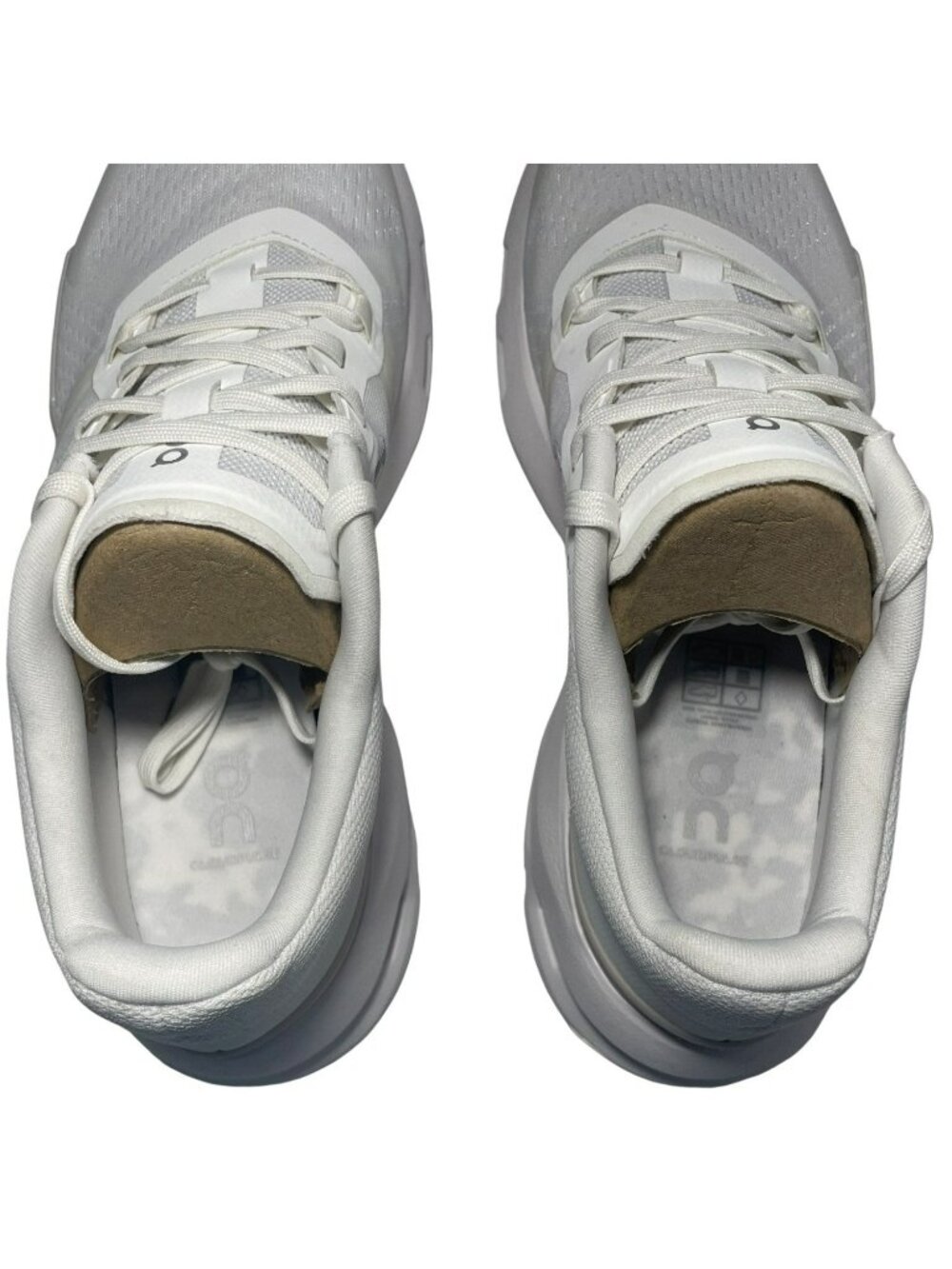 On Cloudpulse Running Athletic Mesh Shoes White/Frost Men's US Size 9.5 NWB - Picture 8 of 12